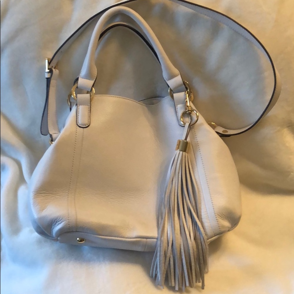 Gili handbag white leather